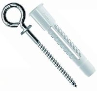 Дюбель с кольцом 6х41 мм Pirat H-D Form 33 TOX, полиэтилен, 20 шт